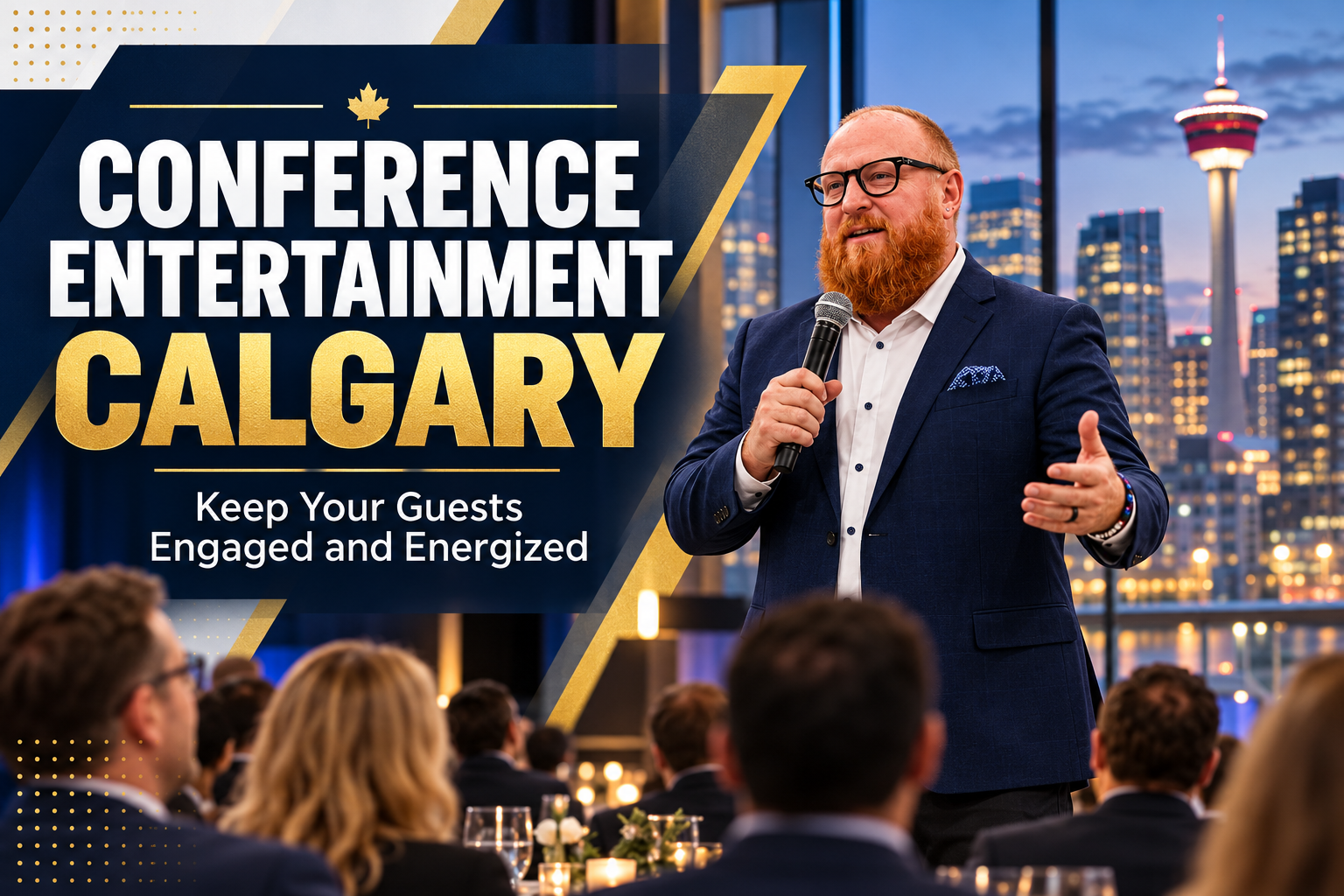 Conference Entertainment Calgary | Comedy Hypnotist Corrie J
